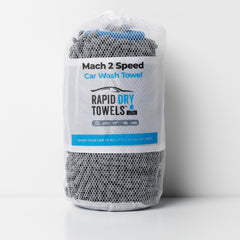 Mach 2 Speed Car Wash Towel – 7x the Size of a Mitt (75 x 50 cm / 2.5 x 1.6 ft)
